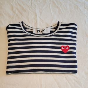 Comme des gardens Play long sleeve shirt